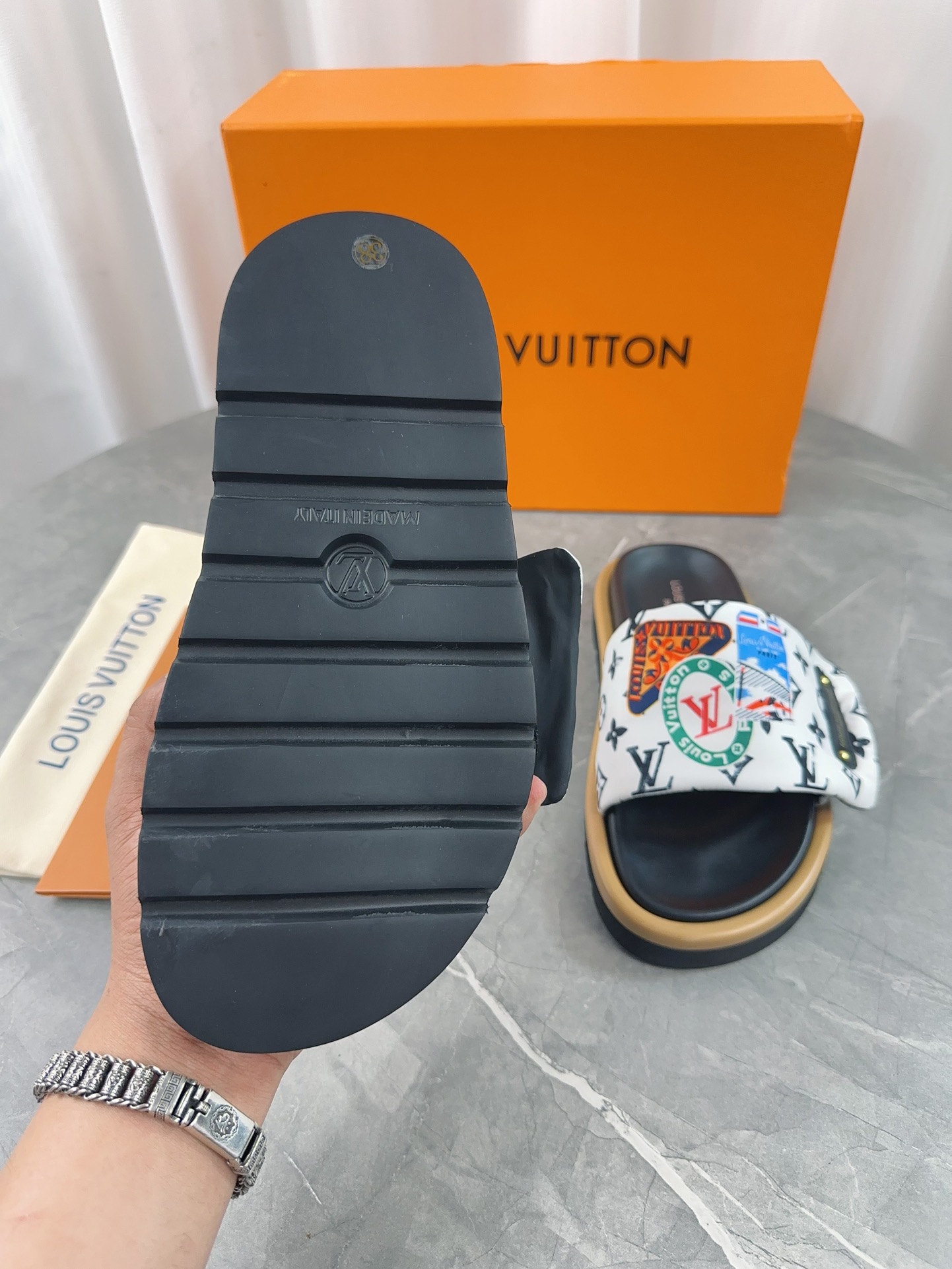 Louis Vuitton 2024ss Pool Pillow Comfort Slippers Size 36-45