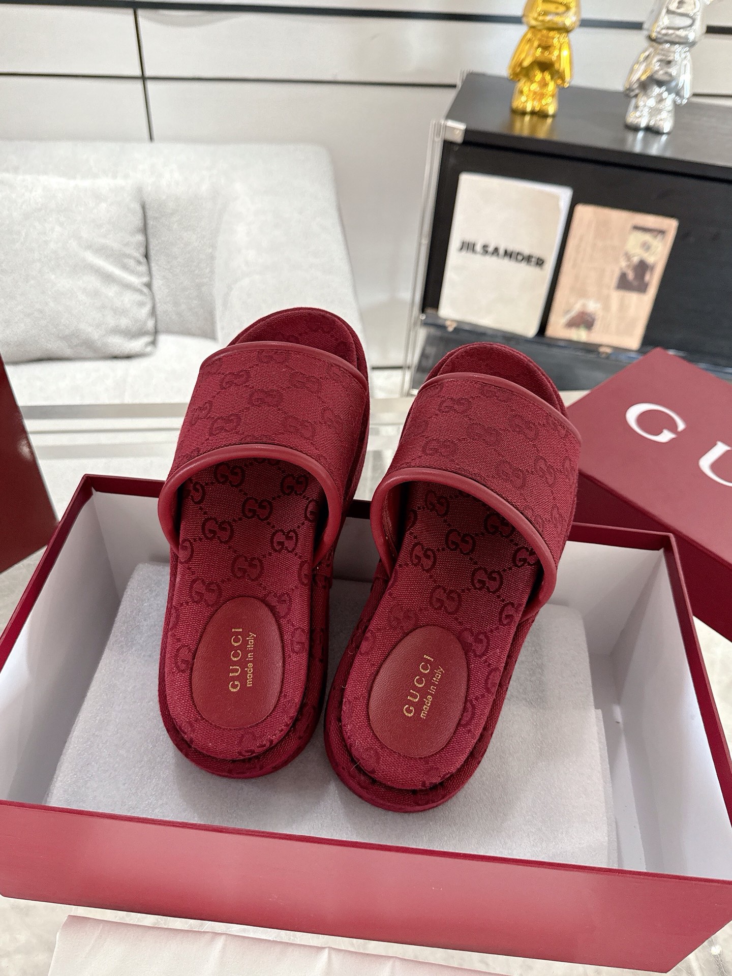 Gucci Platform Sandal Slippers Size 36-44