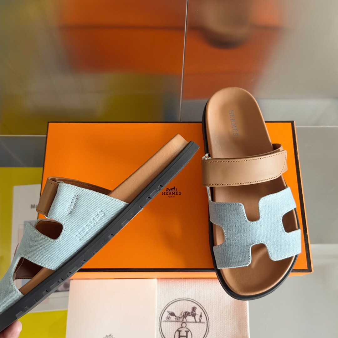 Hermes chypre Slippers Size 36-45