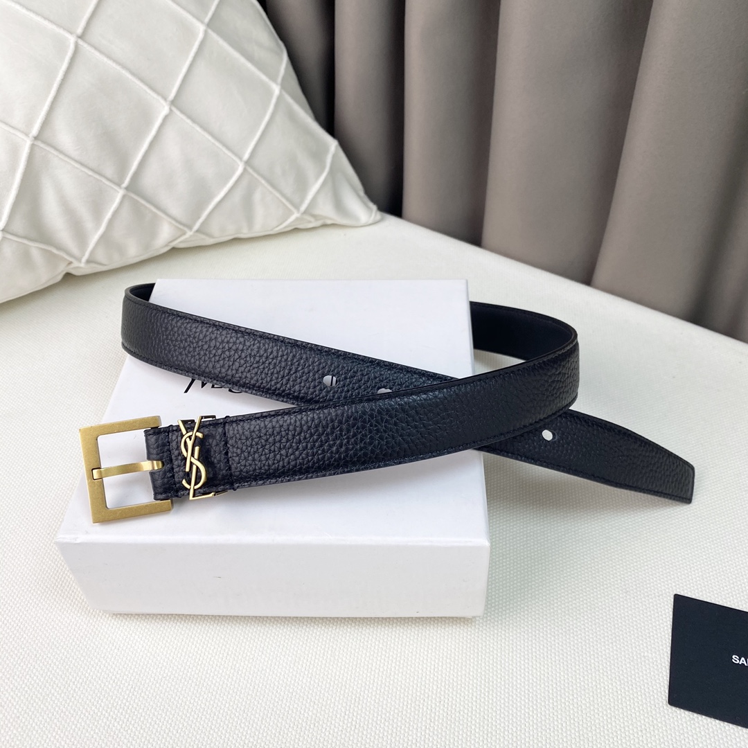 YSL Women Belt Width 3cm