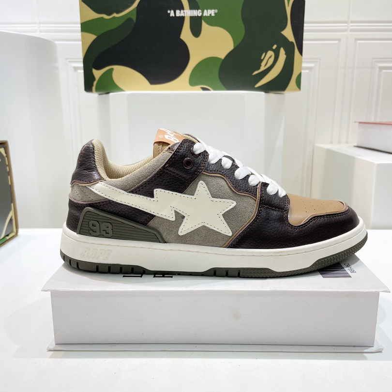 Bape SK8 STA Sneaker Size 36-45   5-Color