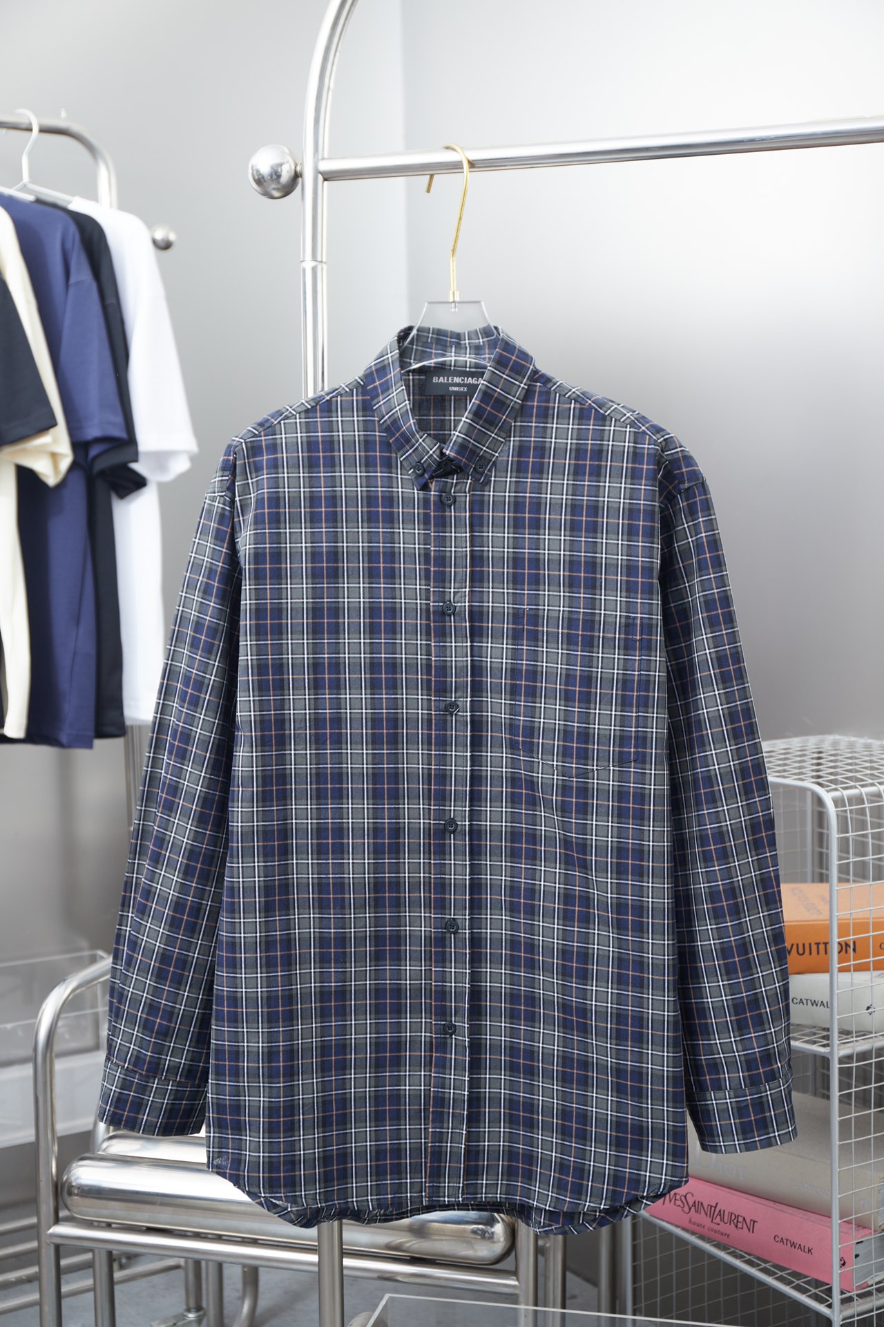 Balenciaga New Plaid shirt Size S-XL