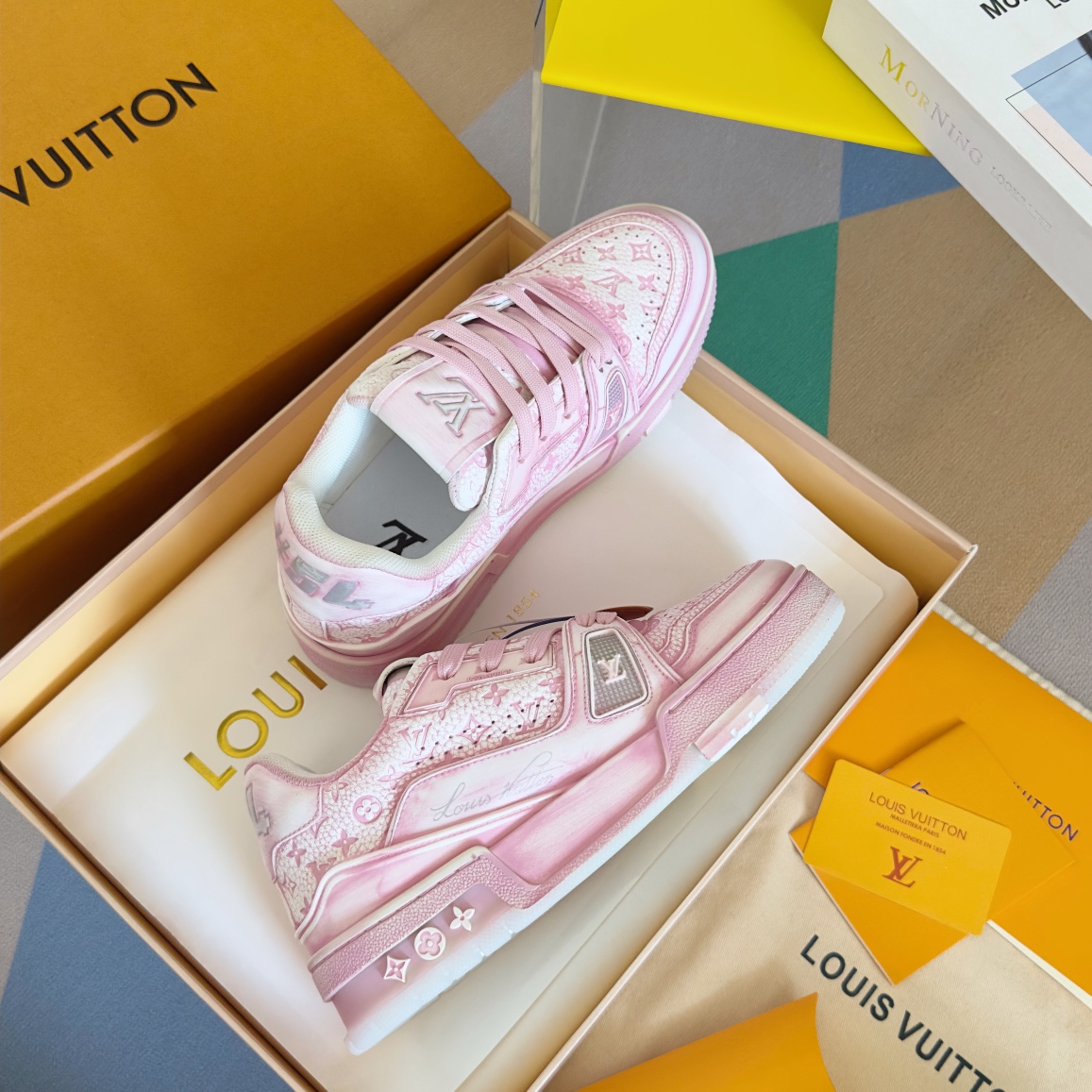 Louis Vuitton 2024ss Trainer Sneaker Size 36-46