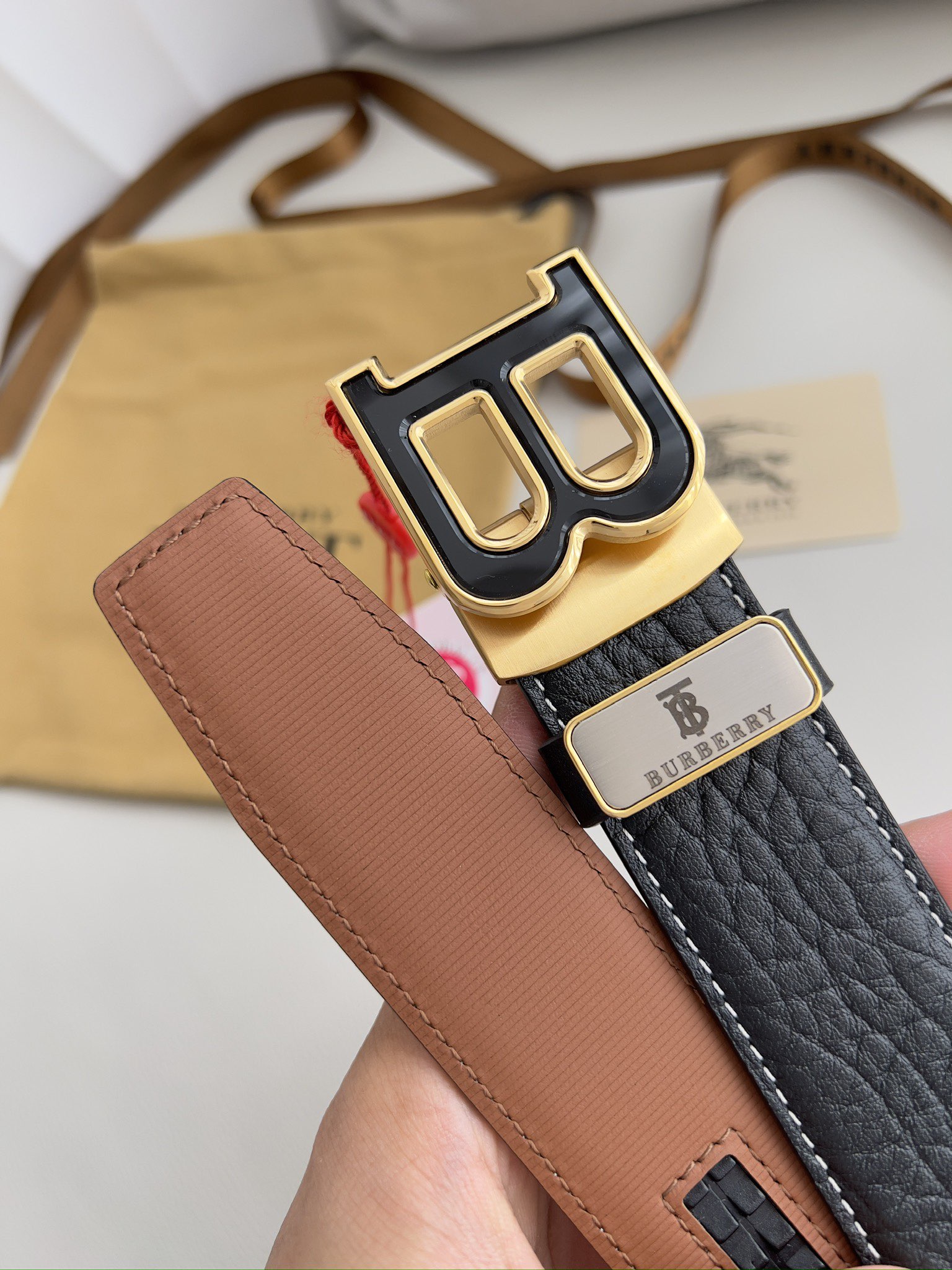 UGG Burberry Men Belt Width 3.5cm