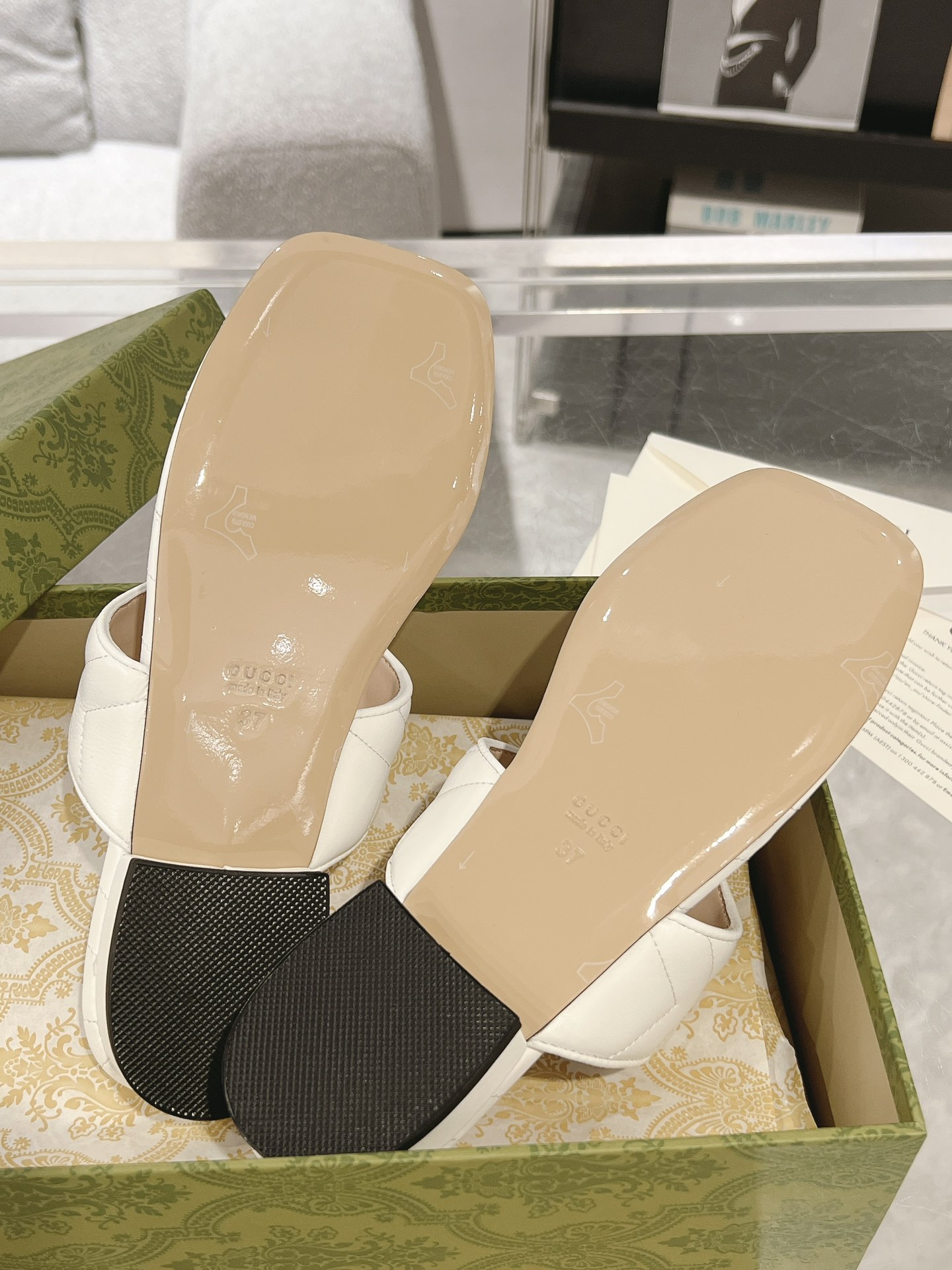 Gucci GG Marmont Slippers Size 36-41