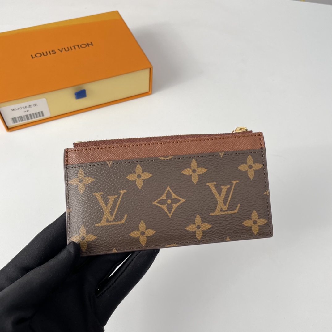 Louis Vuitton M64038 Card Holder Size 14*8cm