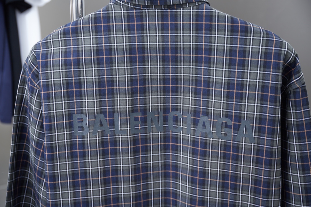 Balenciaga New Plaid shirt Size S-XL