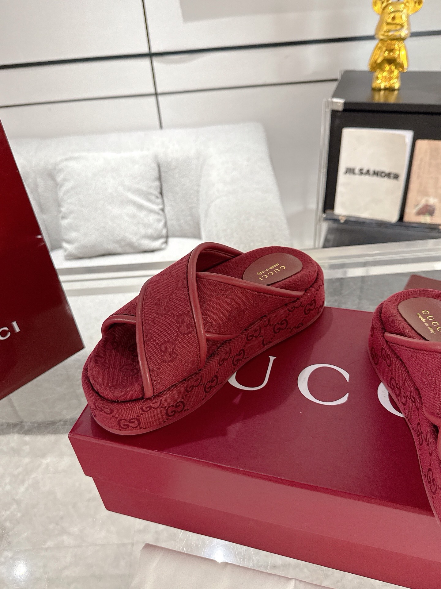Gucci Platform Sandal Slippers Size 36-44