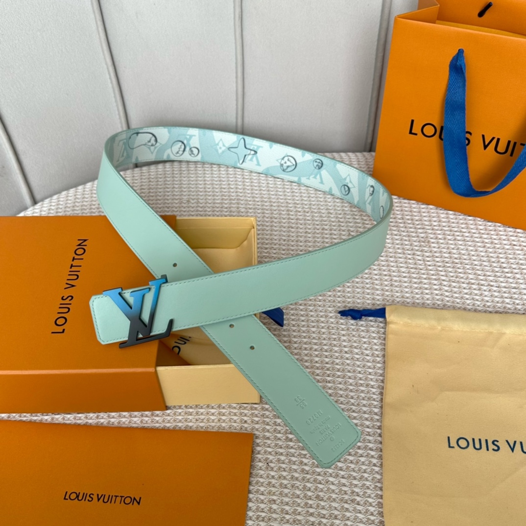 Louis Vuitton Men Belt Width 4cm