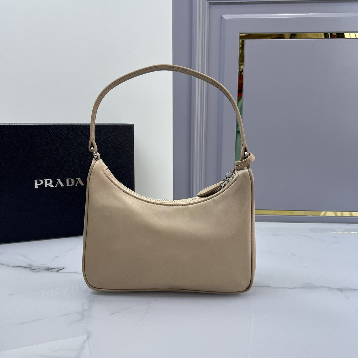 Prada 1NE204 Redition 2005 Women Bags 22*18*6.5cm