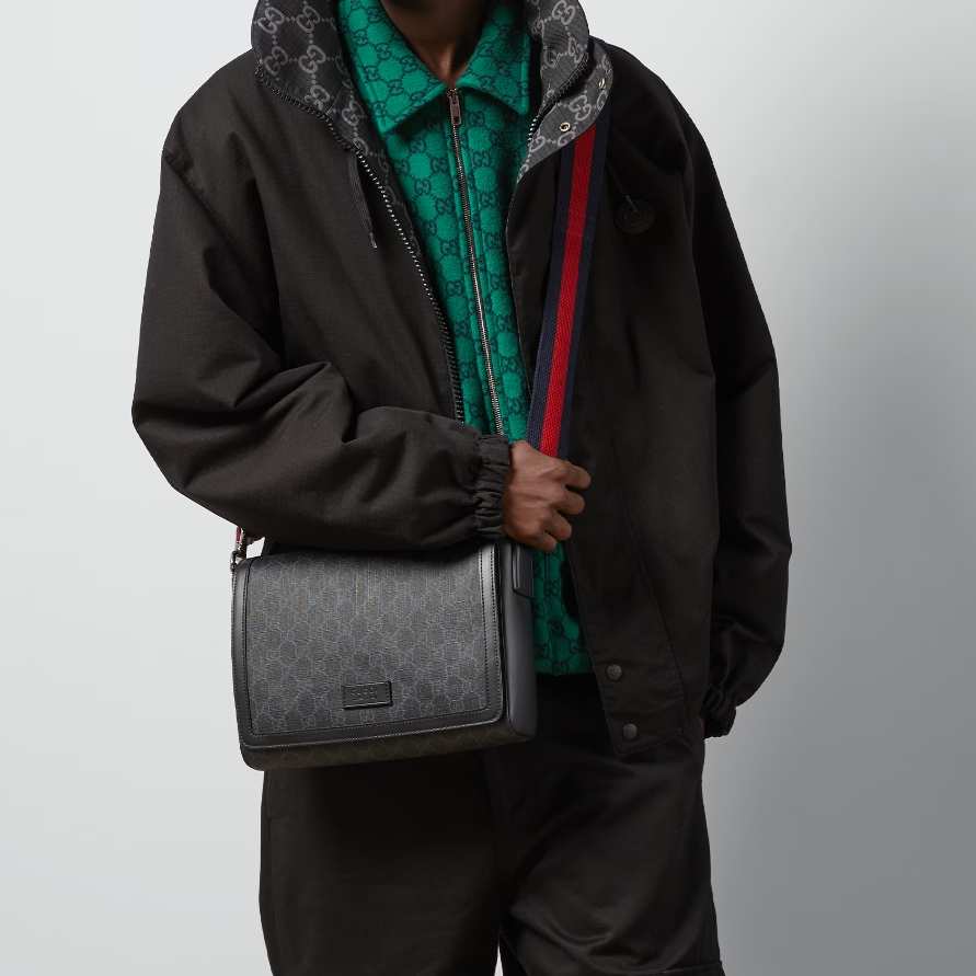 Gucci GG Supreme Shoulder Bags Size 20*27*8cm