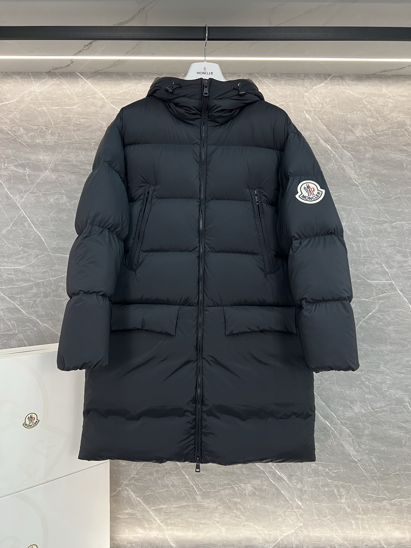 Moncler Unisex Bosona Long Down Jacket Size S-XXL