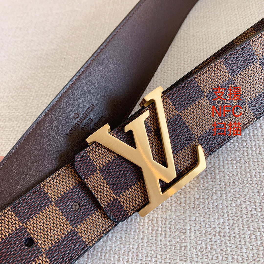 Louis Vuitton Men Belt Width 4cm