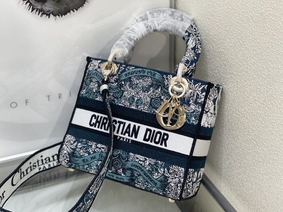 Dior Lady Women Shoulder Bags 24*20*11cm