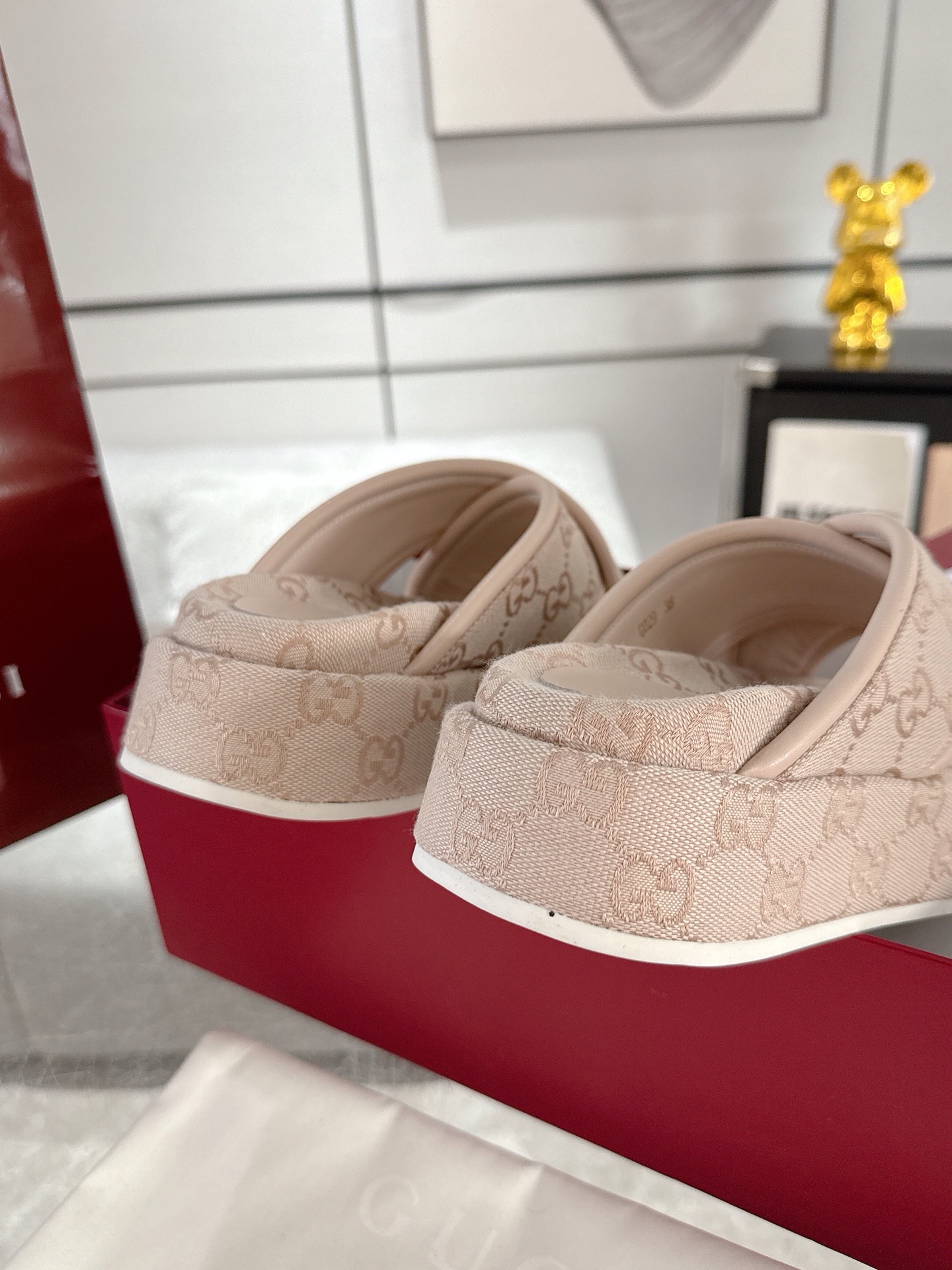 Gucci Platform Sandal Slippers Size 36-44