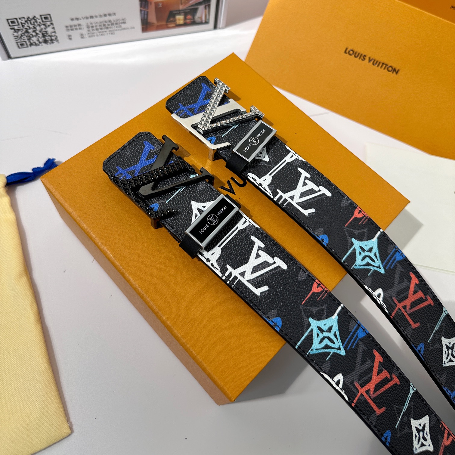 Louis Vuitton Men Belt Width 3.8cm