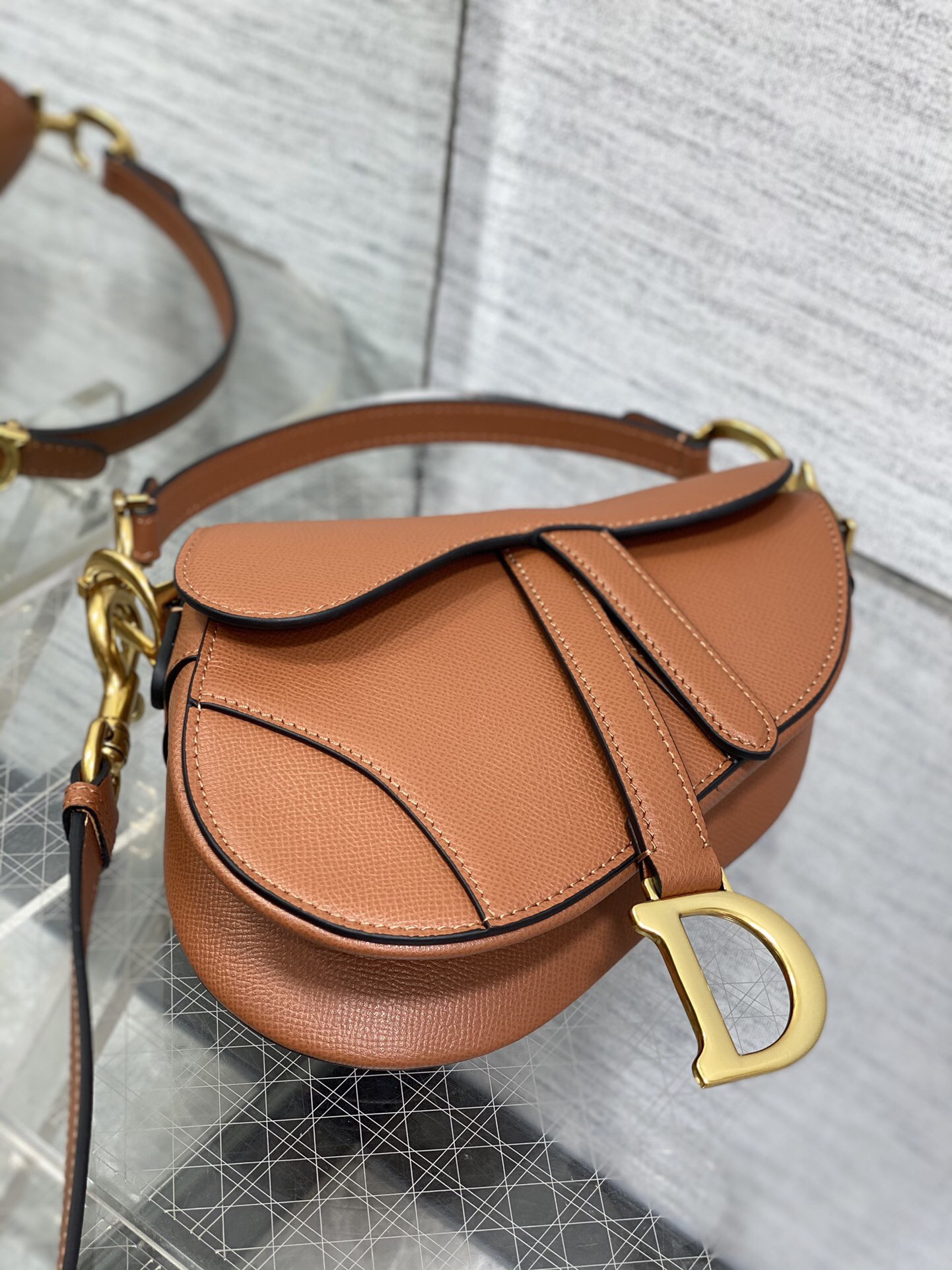 Dior Saddle Women Bags 17*5*15cm