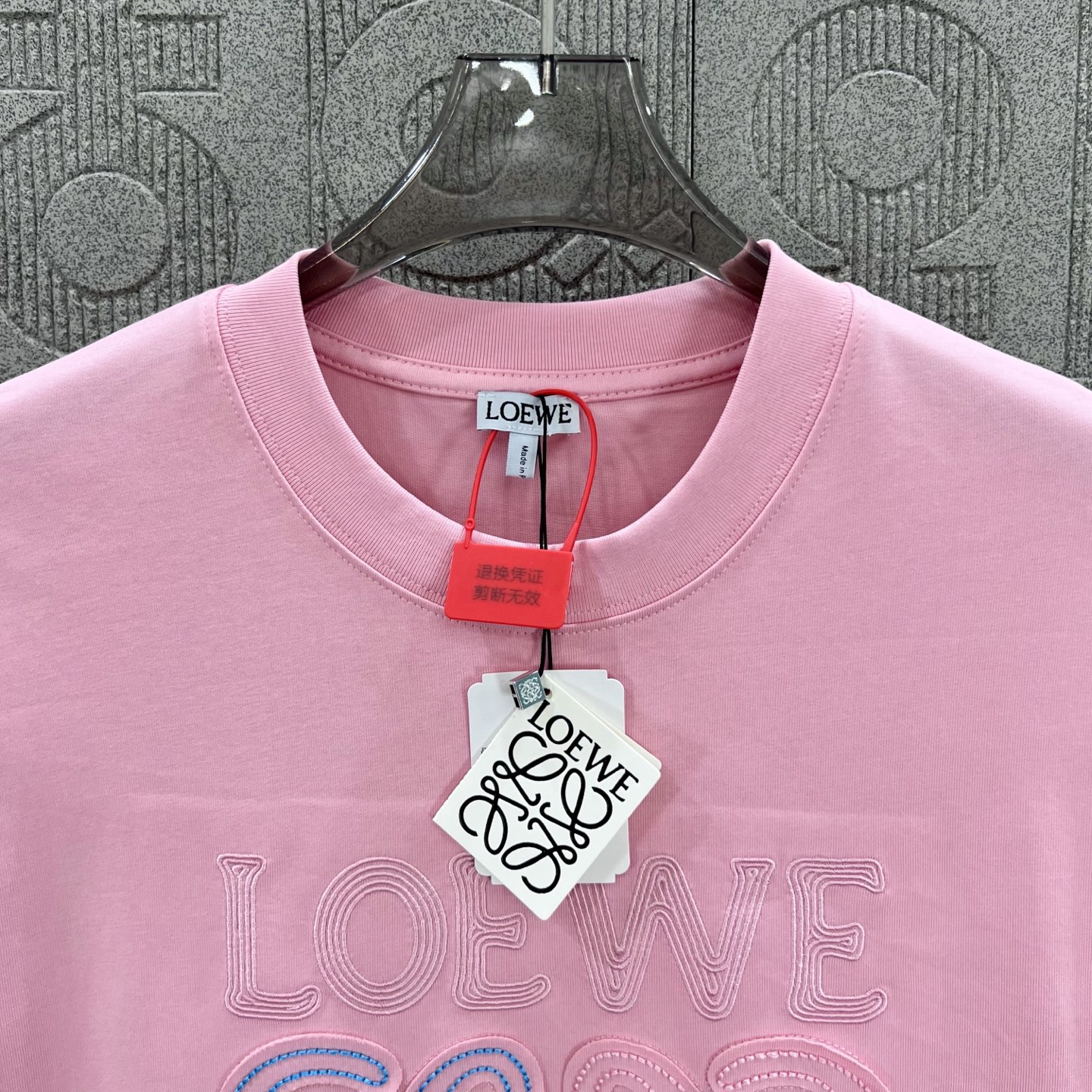 Loewe T Shirt  Embroider Logo Size XS-L