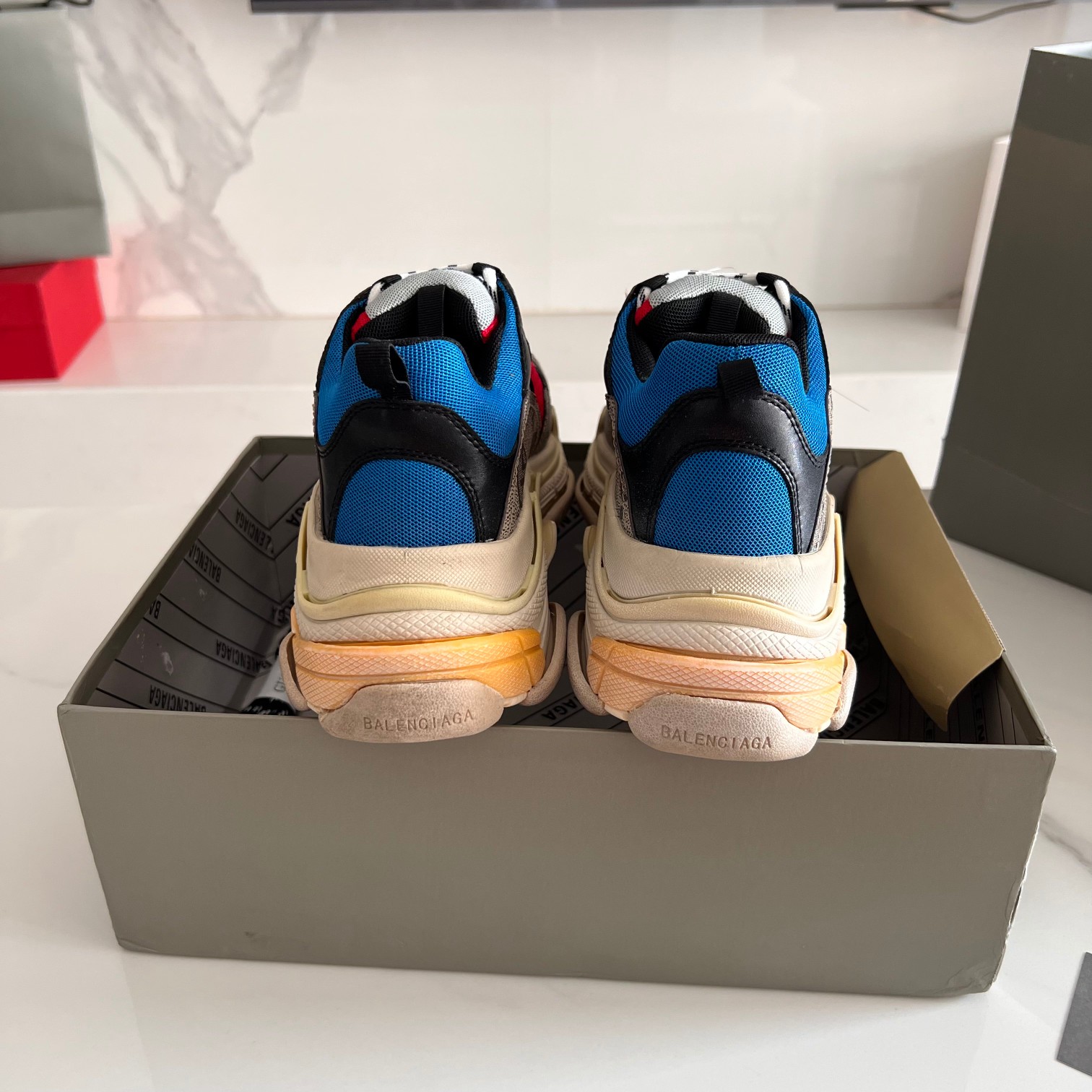 Balenciaga & Gucci Triple S Sneaker Unisex Size 35-45