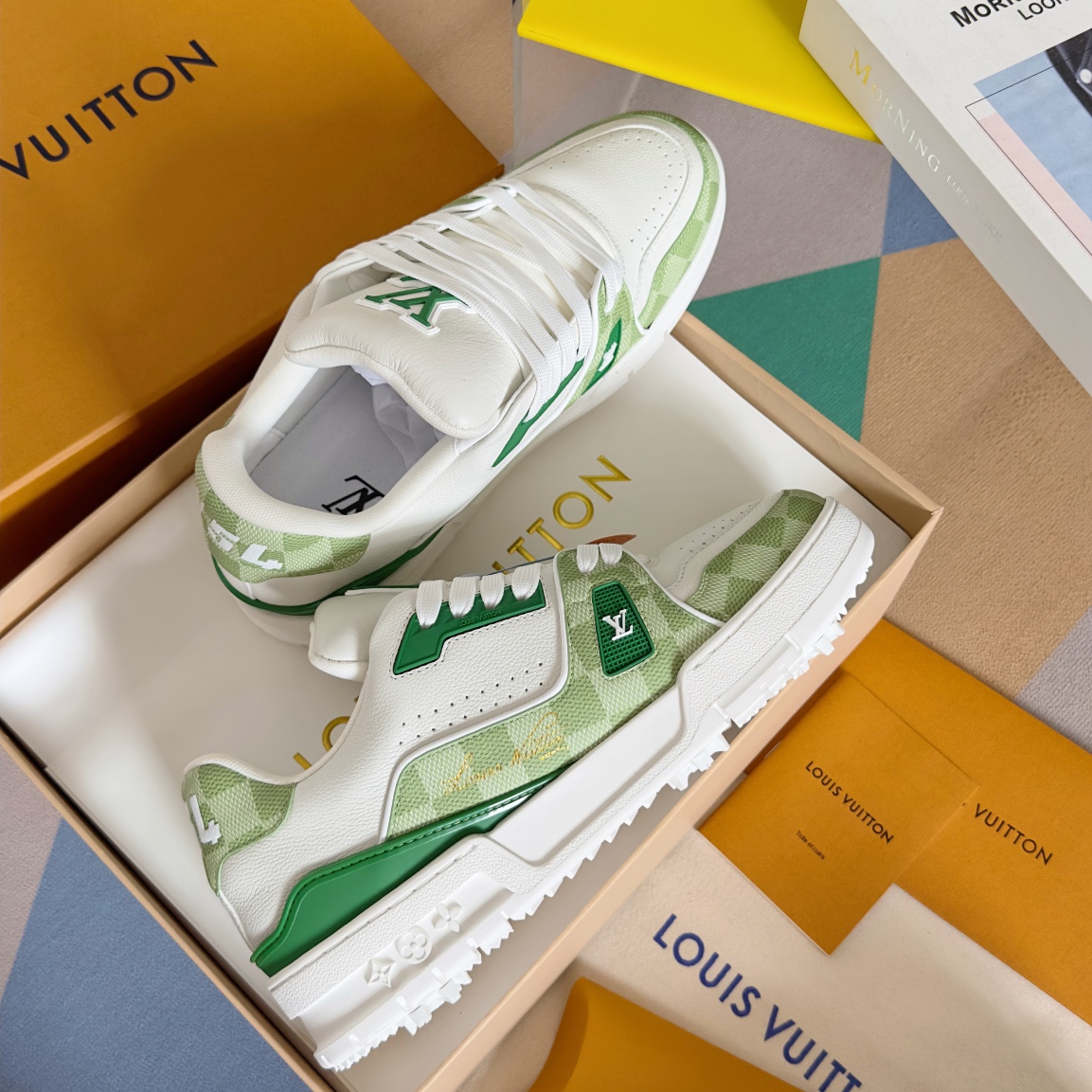 Louis Vuitton 2024ss LV Trainer Sneaker Size 36-46