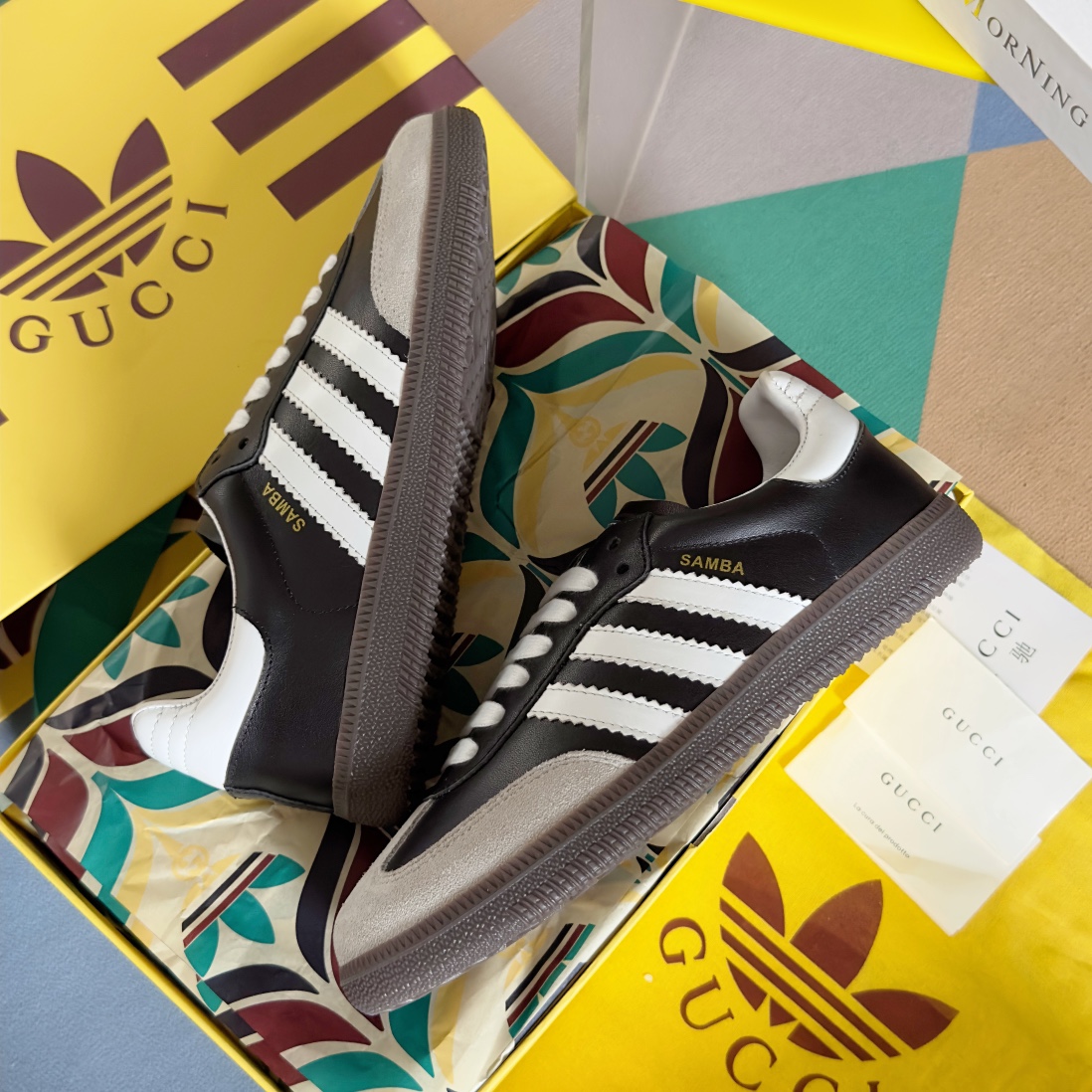 Gucci x Adidas Gazelle Sneaker Size 36-46