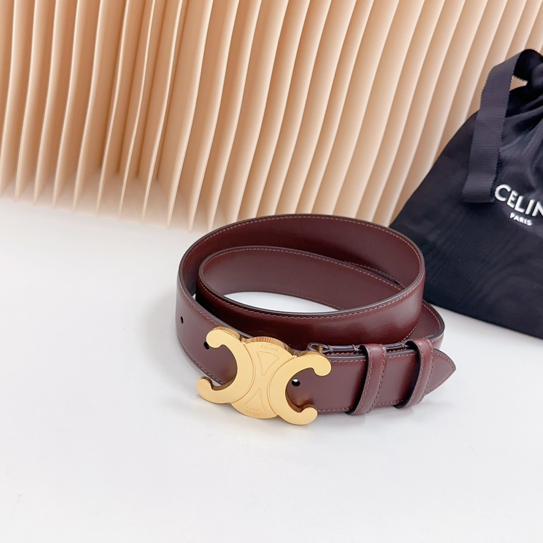 Celine Women Belt Width 3.4cm