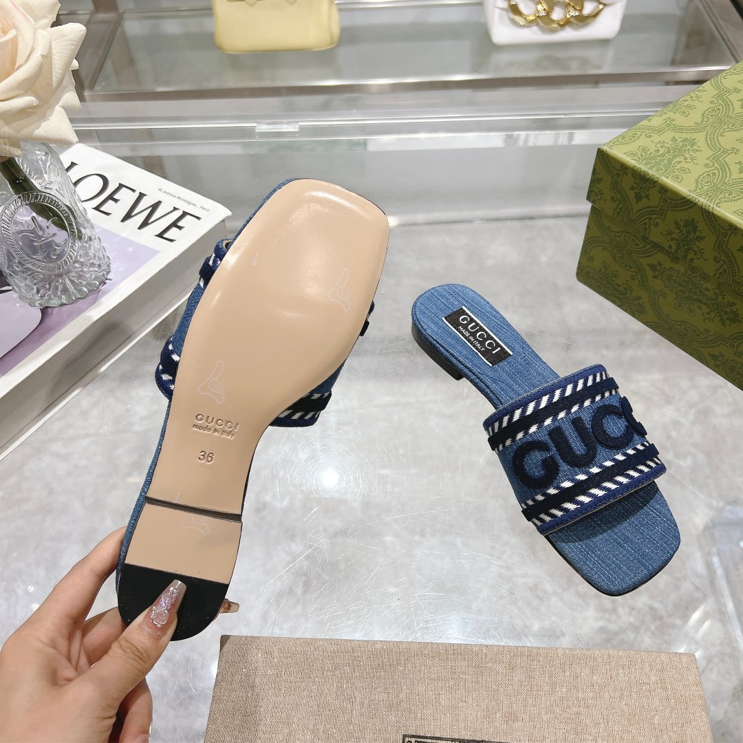 Gucci Lido Slippers Size 36-41