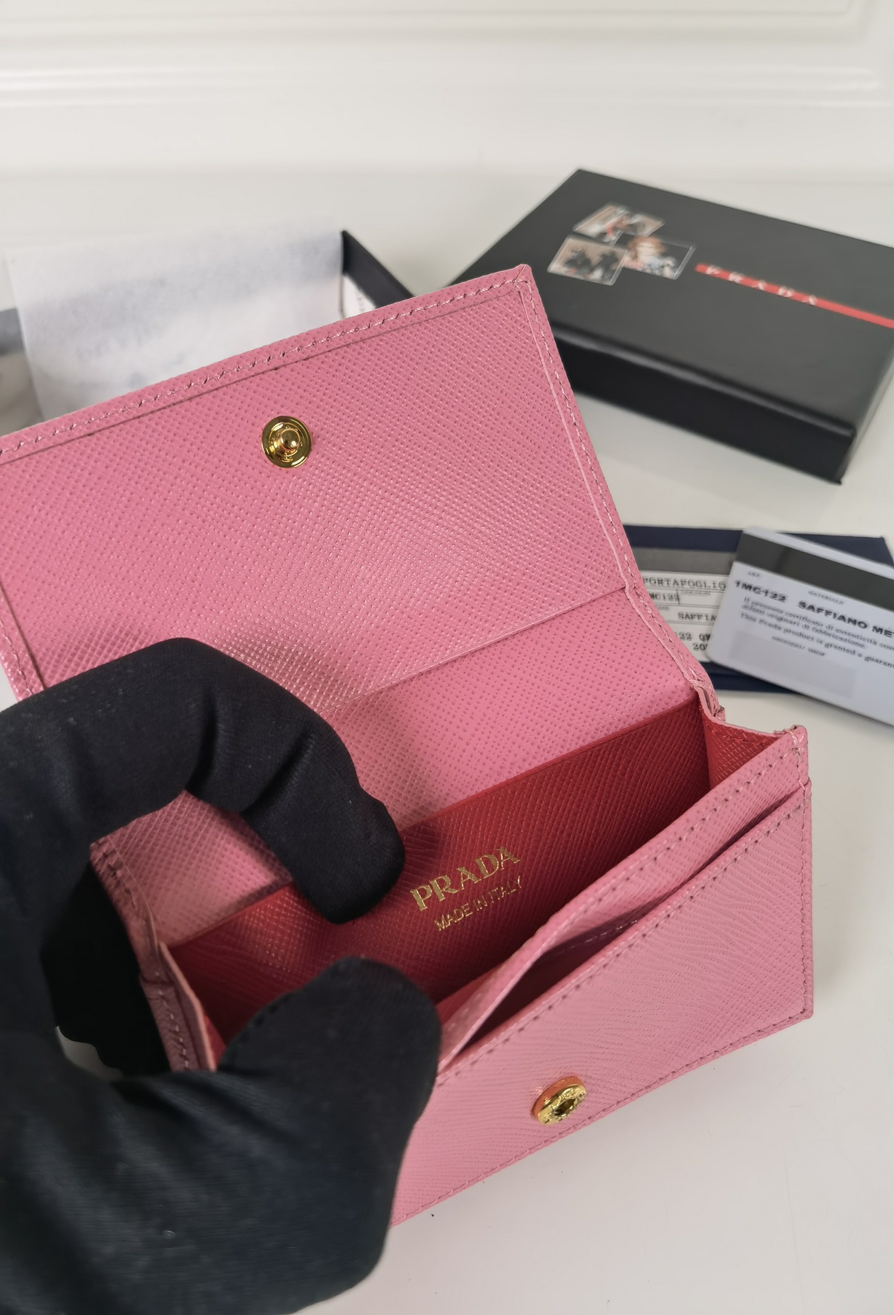 Prada Card Holder Size 11*7*2cm