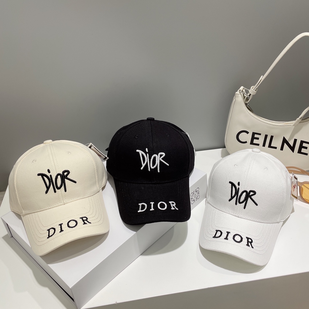 Dior Baseball Cap 3-Color