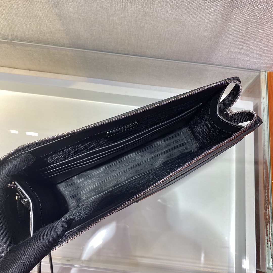 Prada Mens/Women Clutch Bags 25*17*4cm