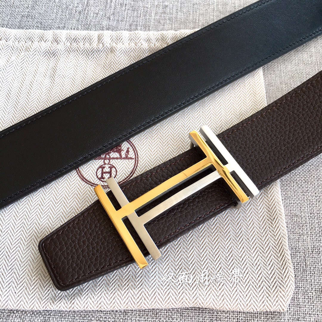 Hermes Men Belt Width 3.8cm