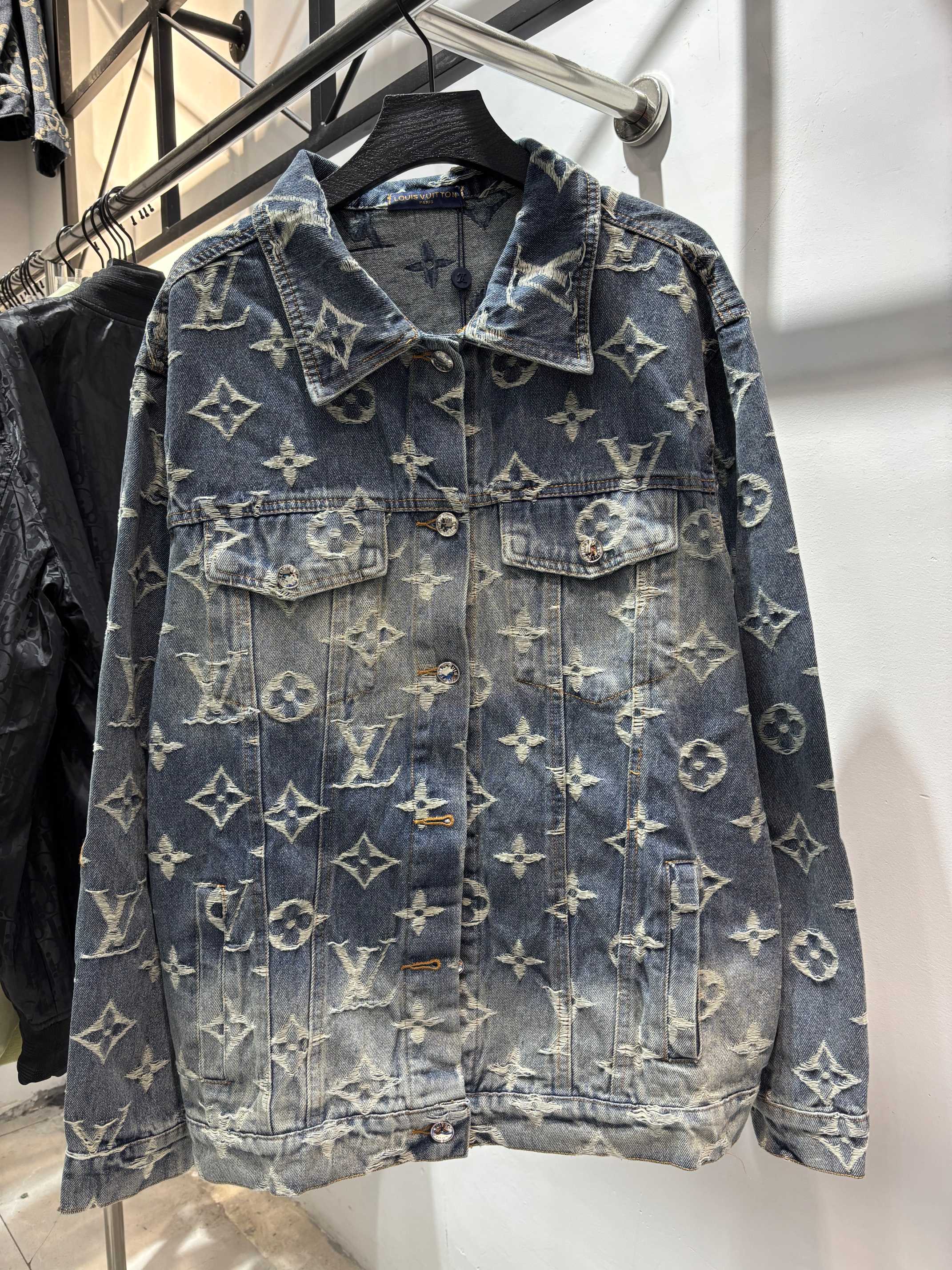 Louis Vuitton Denim Jacket Size S-XL