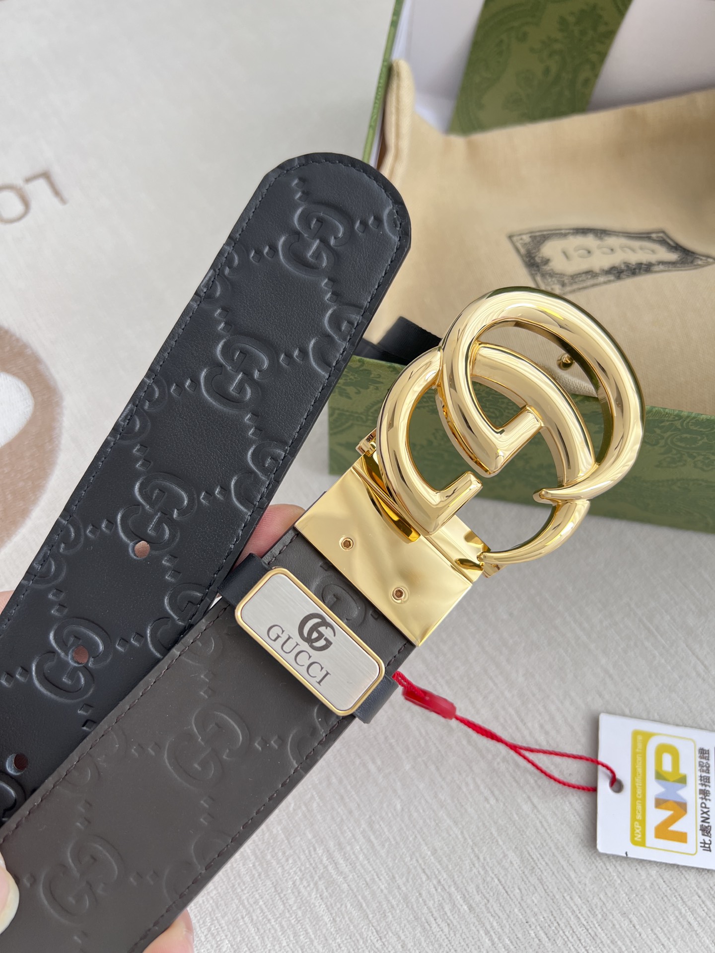 Gucci Men Belt Width 3.8cm