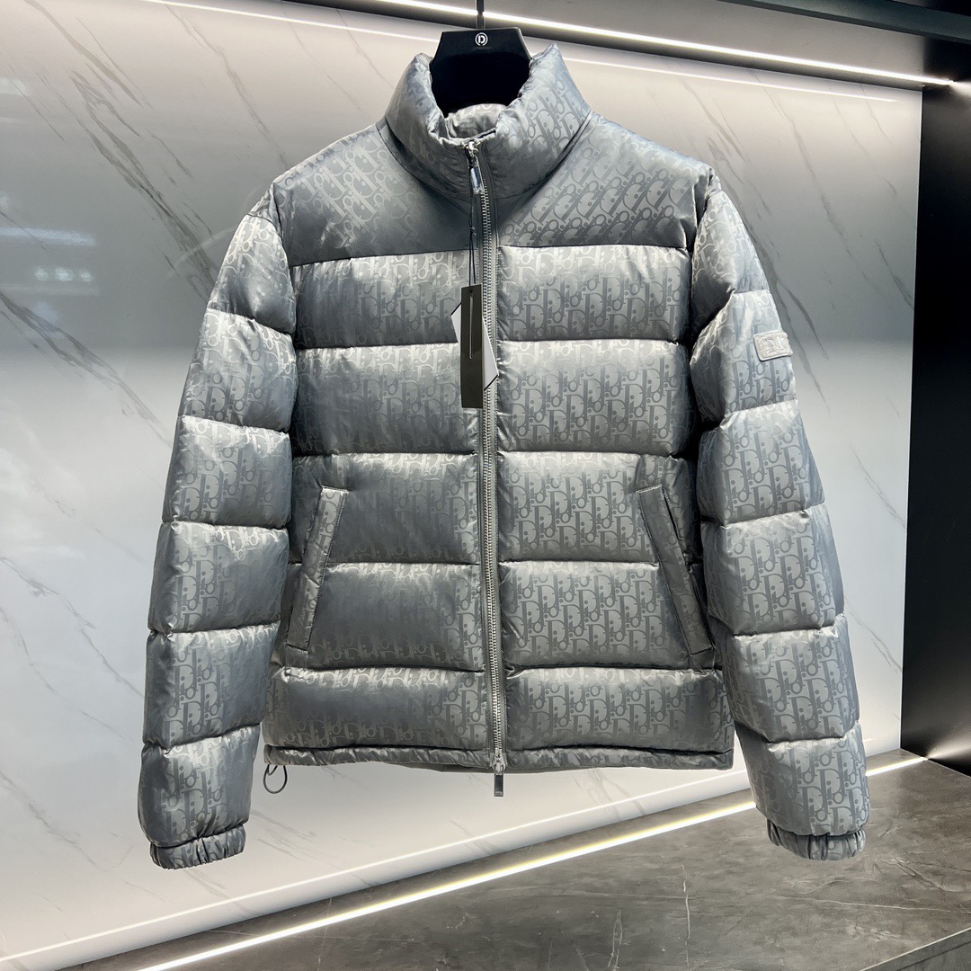 Dior 23FW Oblique Unisex Winter Jacket Size 46-54