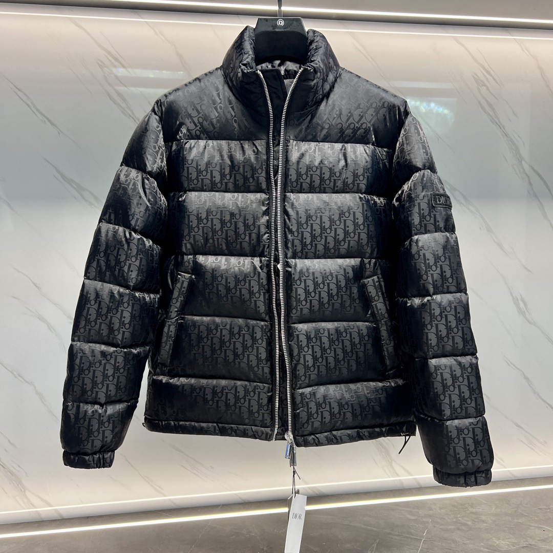 Dior 23FW Oblique Unisex Winter Jacket Size 46-54