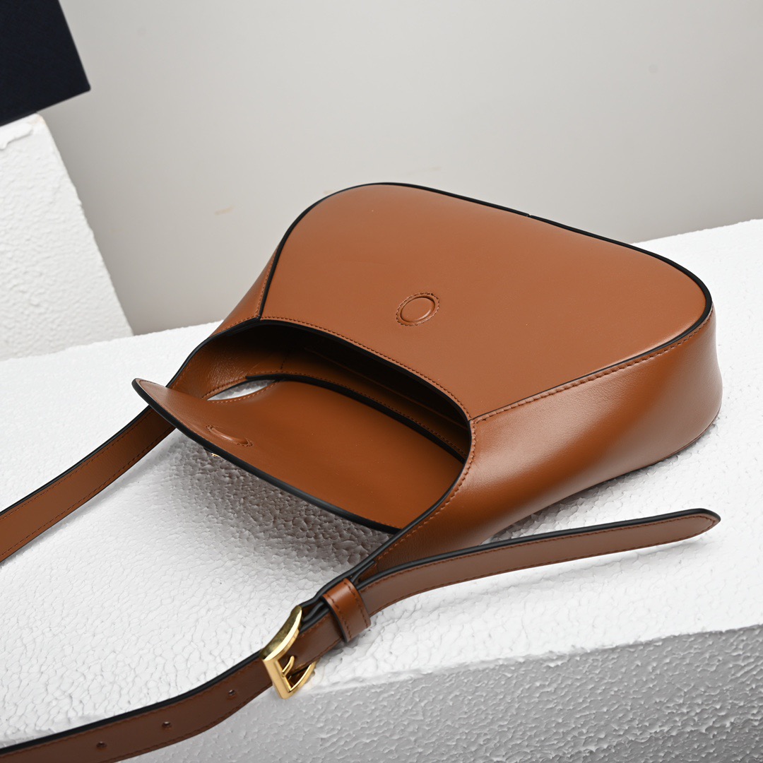 Prada 1BD358 Small Leather Shoulder Bags Size 25*15*5.5cm