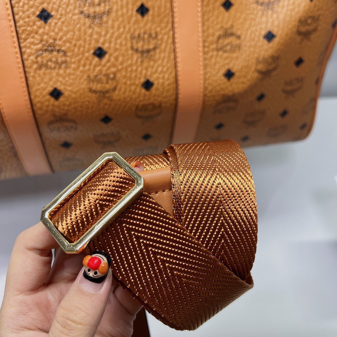 MCM Ottomar Weekender Bag in Visetos Size 45cm