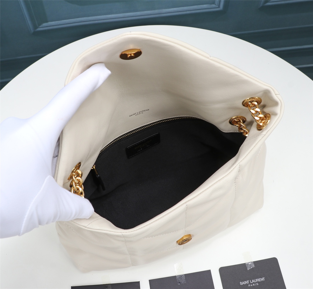 YSL Lou Lou Puffer Women Shoulder Bags Size 29*17*11cm