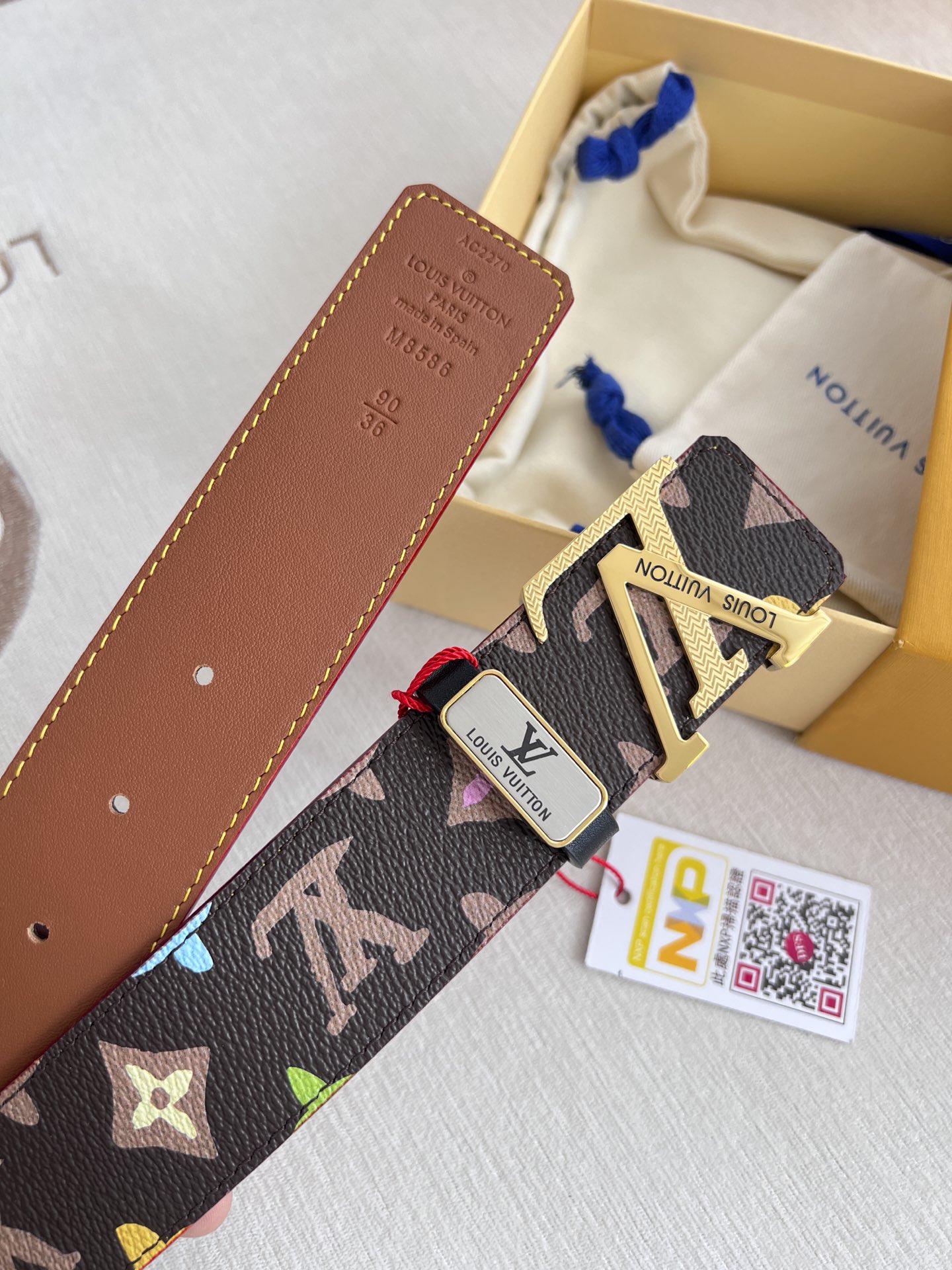 Louis Vuitton Men Belt Width 3.8cm