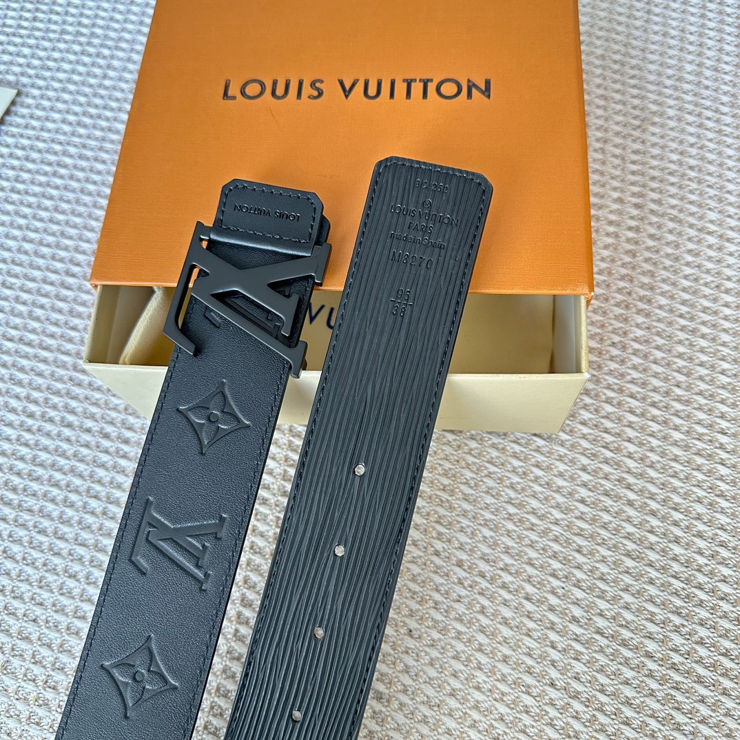 Louis Vuitton Men Belt Width 4cm