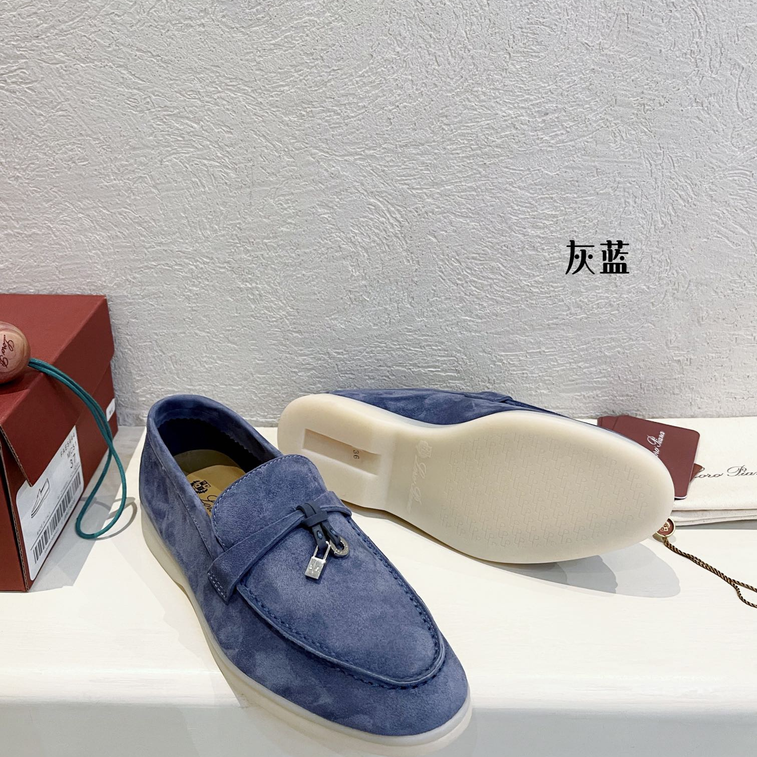 Loro Piana Men Women Loafers Size 36-45