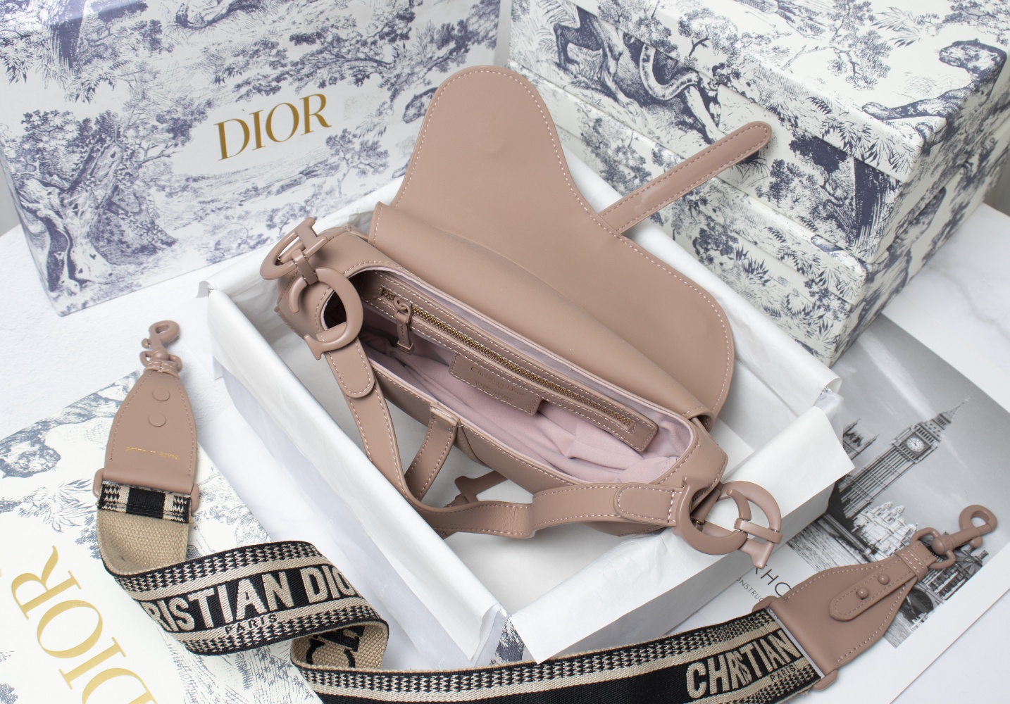 Dior Saddle Women Bags 25.5*20*6.5cm