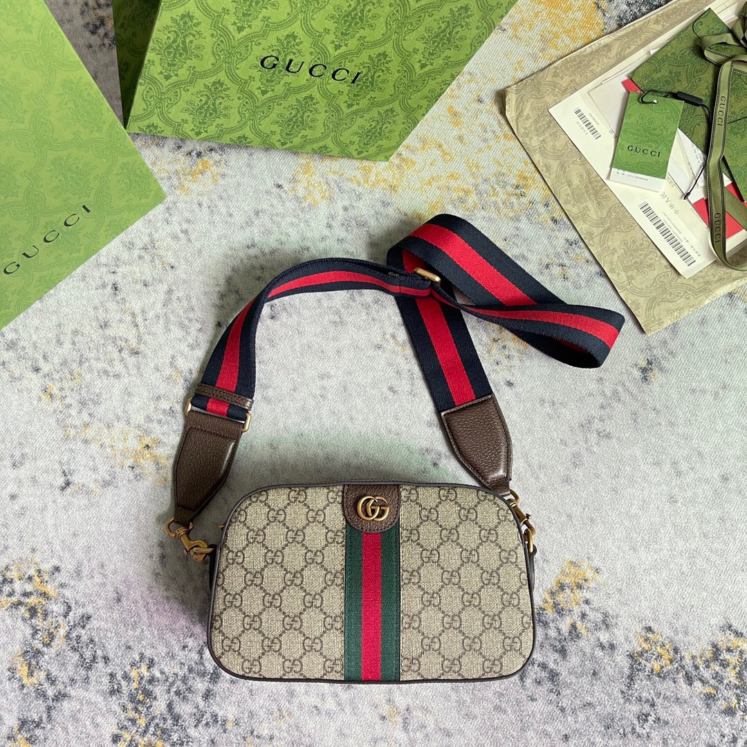 Gucci Kleine Ophidia Mit GG Shoulder Bags Size 24*15*7.5cm