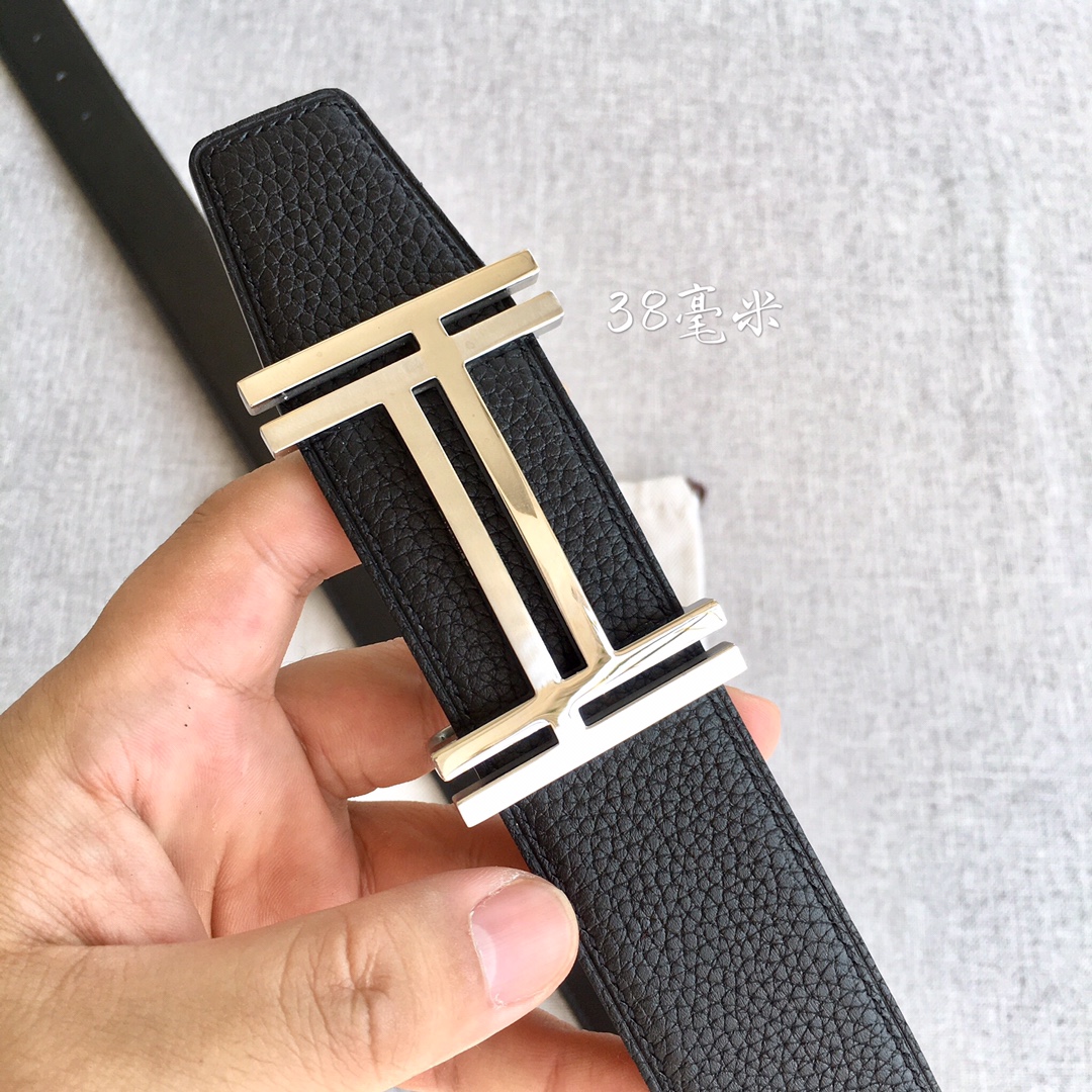 Hermes Men Belt Width 3.8cm