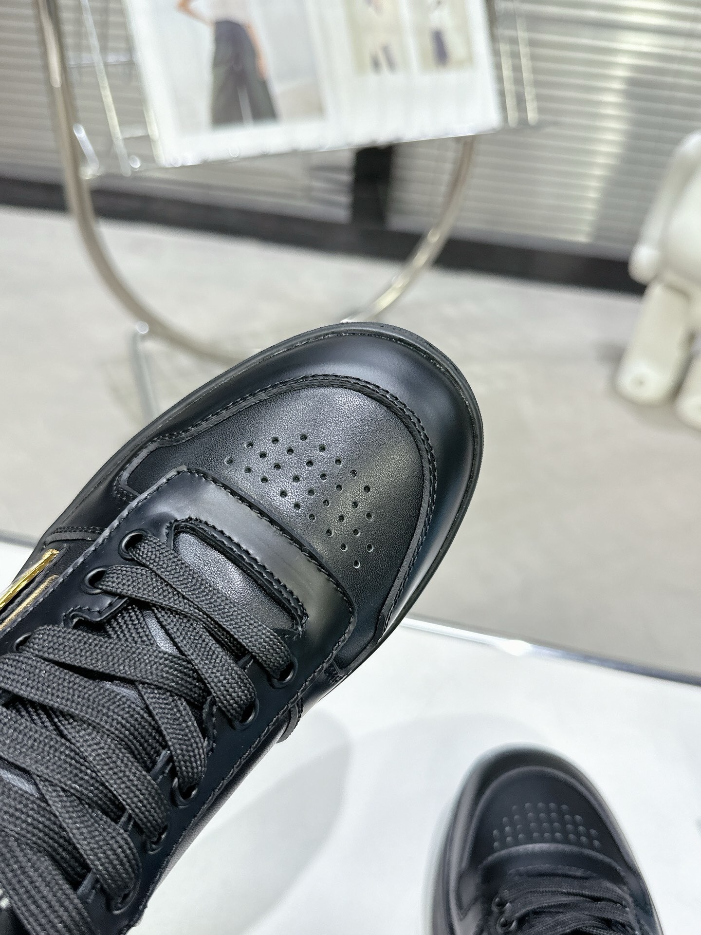 Prada 2024 New Downtown Bold leather sneaker Size 36-40