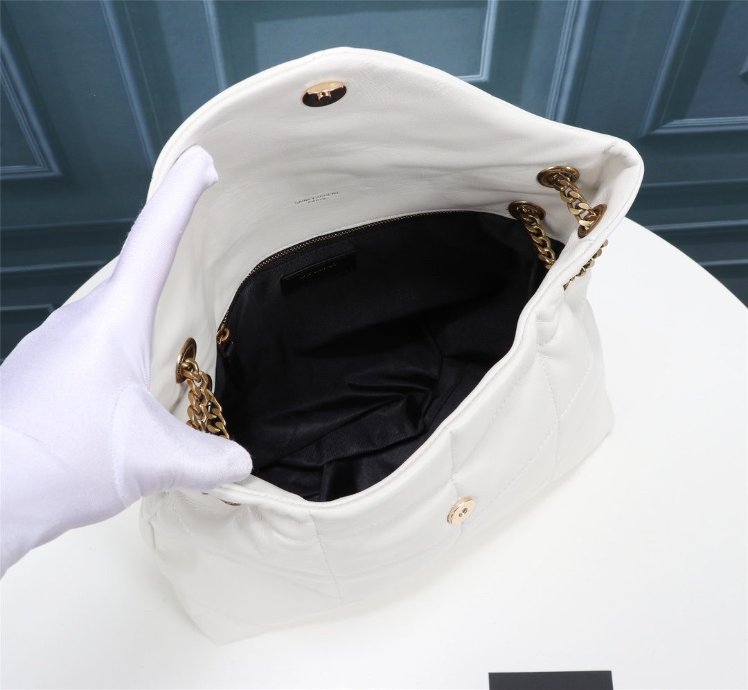 YSL Lou Lou Puffer Women Shoulder Bags Size 35*23*13cm