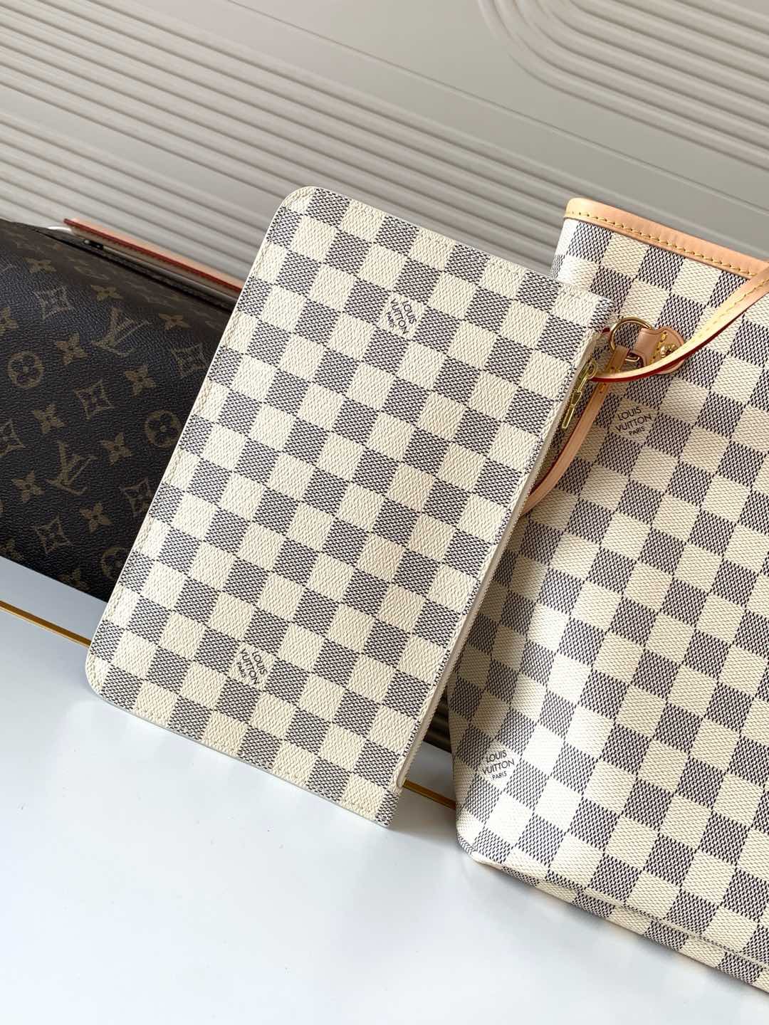 Louis Vuitton N40604 Neverfull MM Tote Bag Size 31*28*14cm