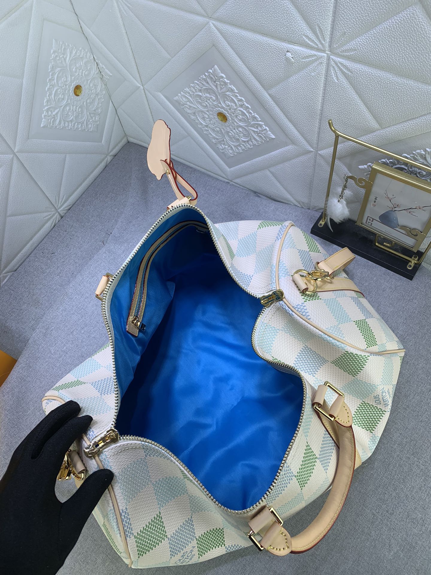 Louis Vuitton Damier Golf keep all bandou lier 50 Travel Bags Size 50*29*23cm