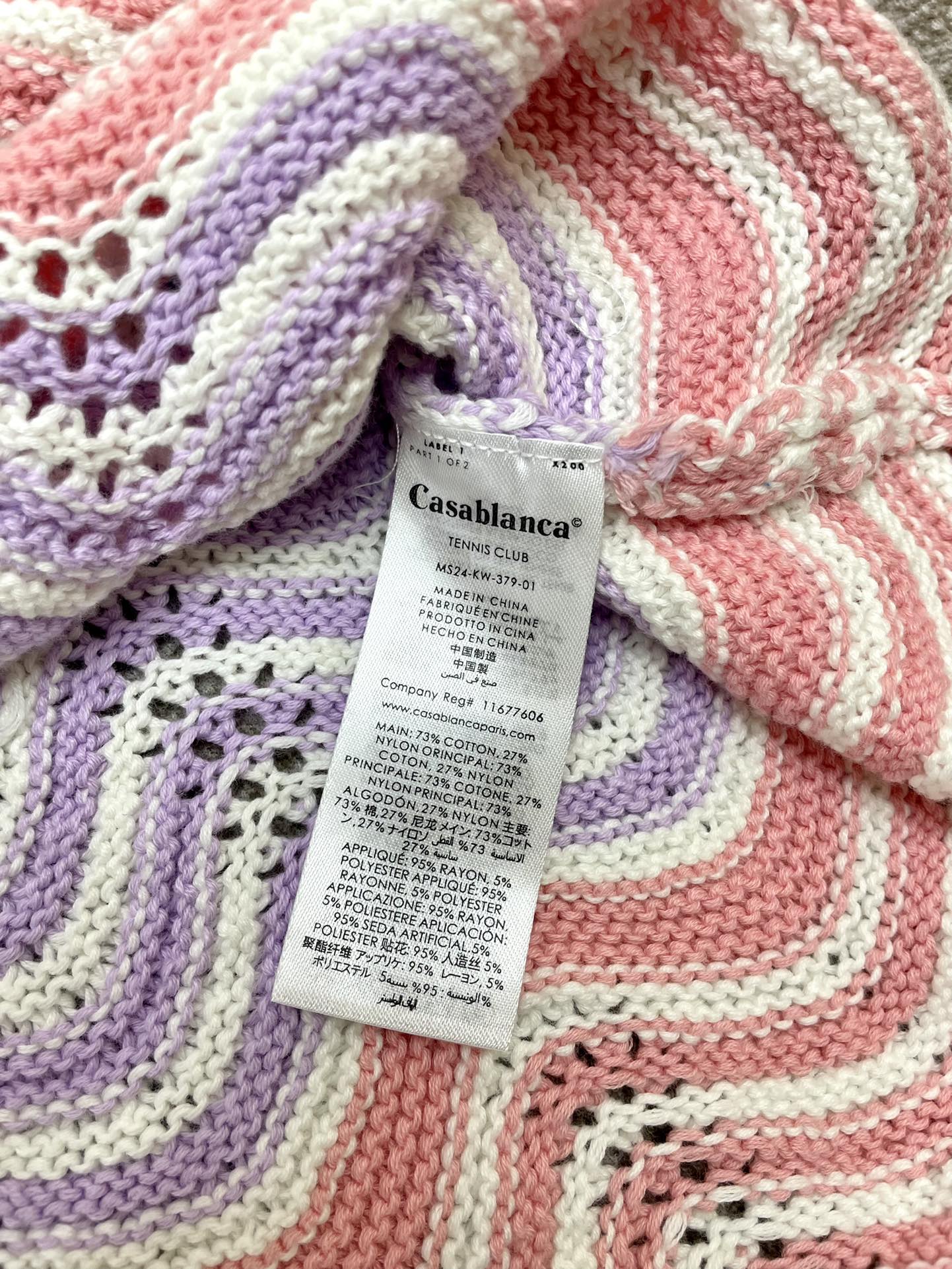 Casablanca Polo Shirt Size S-XL