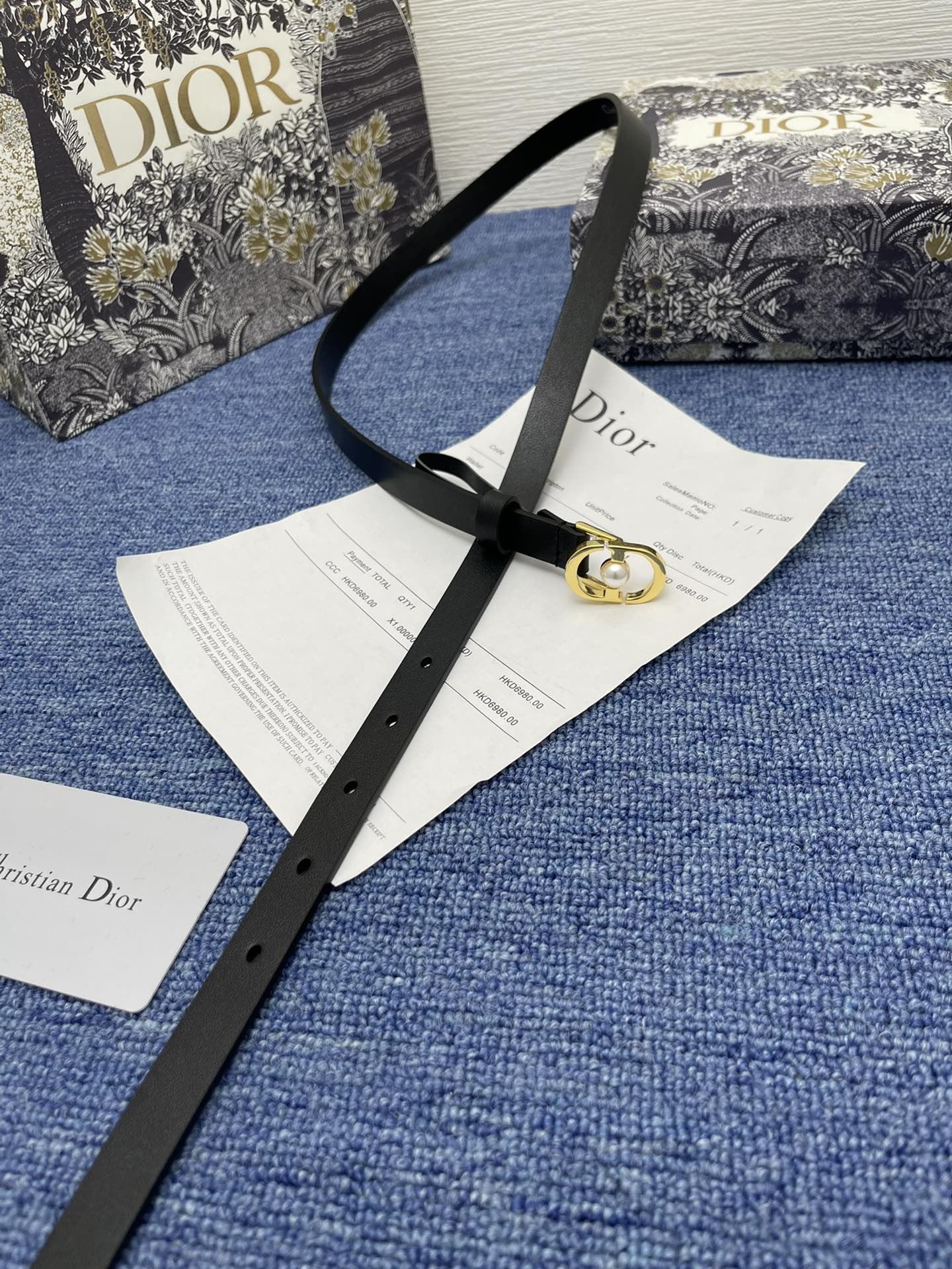 Dior Women Belt Width 2cm